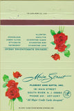 Matchbook Cover - Main Street Florist South River NJ 40 Strike