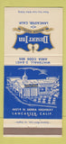 Matchbook Cover - Desert Inn Motor Hotel Lancaster CA 30 Strike