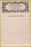 Matchbook Cover - Genevieve  L'Opera London UK 40 Strike