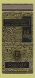 Matchbook Cover - Daniels Funeral Home Lakewood OH WEAR 30 Strike