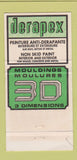 Matchbook Cover - Piertex Laval QC Rustico Composite  30 Strike