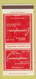 Matchbook Cover - Cunningham Brick Thomasville NC 30 Strike