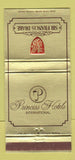 Matchbook Cover - Sir Francis Drake Hotel San Francisco CA 30 Strike