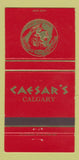 Matchbook Cover - Caesar's Calgary AB Steak house 30 Strike