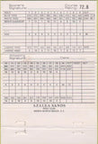 Matchbook Cover - Azalea Sands Golf Course Myrtle Beach SC 40 Strike
