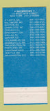 Matchbook Cover - Polly Flinders Women's Clothes Cincinnati OH 30 Strike