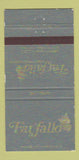 Matchbook Cover - Farfallo Restaurant Dallas TX WEAR 30 Strike