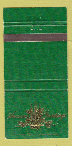 Matchbook Cover - Golden Tee Resort Lodge Morro Bay CA Christmas WEAR 30 Strike
