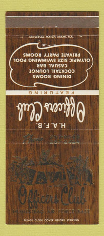 Matchbook Cover - Homstead Air Force Base FL Kennedy's Clothes 30 Strike