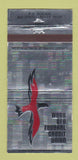 Matchbook Cover - Webb Air Force Base Credit Union 30 Strike