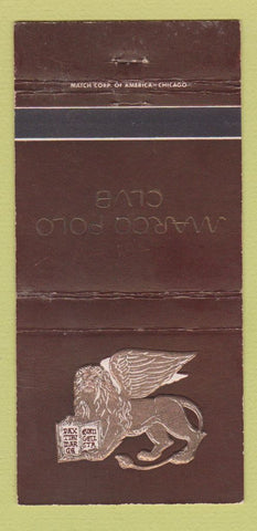 Matchbook Cover - Marco Polo Club WEAR 30 Strike