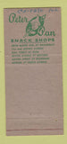 Matchbook Cover - Peter Pan Restaurant Chicago IL 30 Strike