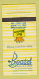 Matchbook Cover - Boatel Motor Lodge Oakland CA Best Western 30 Strike
