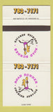 Matchbook Cover - Road Runner Courier Service Winnipeg MB 30 Strike