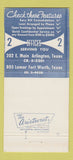 Matchbook Cover - Pioneer Finance Thrift Arlington Fort Worth TX 30 Strike