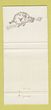 Matchbook Cover - Hog's Breath Inn Carmel CA Clint Eastwood 30 Strike