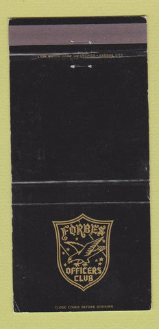 Matchbook Cover - Forbes Officers Club Military WEAR 30 Strike