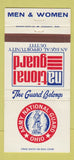 Matchbook Cover - Army National Guard Recruiting OH Ohio Dayton  30 Strike