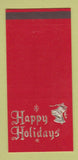 Matchbook Cover - Officers Open Mess Andrews Air Force Base Christmas 30 Strike