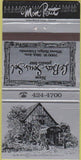 Matchbook Cover - Le Bar Sous Sol Wheat Ridge CO 30 Strike