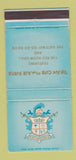 Matchbook Cover - Fun Club US Air Force Travis Air Force Base WEAR 30 Strike
