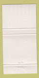 Matchbook Cover - Abbotsford Sir Walter Scott UK GREEN 30 Strike