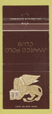 Matchbook Cover - Marco Polo Club 30 Strike