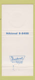Matchbook Cover - Army Navy Club Washington DC 30 Strike