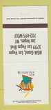 Matchbook Cover - Wolfgang Puck Cafe MGM Grand Casino Las Vegas NV 30 Strike