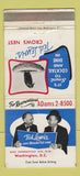 Matchbook Cover - Ted Lewis Restaurant Washington DC WEAR 30 Strike