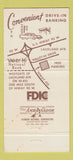 Matchbook Cover - Valley Hi National Bank San Antonio TX 30 Strike