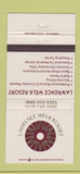 Matchbook Cover - Lawrence Welk Resort Escondido? CA 30 Strike