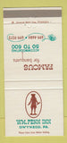 Matchbook Cover - Wm Penn Inn Gwynedd PA 30 Strike