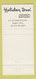 Matchbook Cover - Granny's Hatfield's Holiday Inn Mason OH 30 Strike