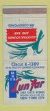 Matchbook Cover - Lun Far Chinese Restaurant New York City 30 Strike