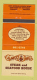 Matchbook Cover - Calamity Jane's Seafood House Toronto ON 30 Strike