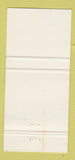 Matchbook Cover - Calamity Jane's Seafood House Toronto ON 30 Strike