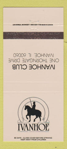 Matchbook Cover - Ivanhoe Club Ivanhoe IL 30 Strike