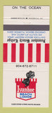 Matchbook Cover - Ivanhoe Beach Lodge Ormond Beach FL 30 Strike