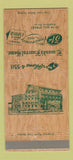 Matchbook Cover - Emond's Funeral Home 1952 Biddeford ME 30 Strike
