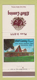 Matchbook Cover - Elliott Lunning Funeral home Burlington IA 30 Strike