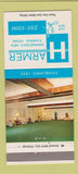 Matchbook Cover - Harmer Funeral Home Shinnston WV WEAR 30 Strike
