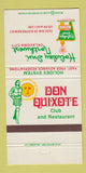 Matchbook Cover - Holiday Inn Don Quixote Oklahoma City OK Route 66 30 Strike