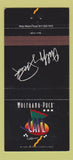 Matchbook Cover - Wolfgang Puck Cafe CA Los Angeles WEAR 30 Strike