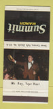 Matchbook Cover - Summit Manor Falls Church VA 30 Strike