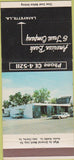 Matchbook Cover - American Bank Trust Lafayette LA 30 Strike