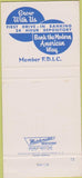 Matchbook Cover - American Bank Trust Lafayette LA 30 Strike
