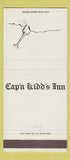 Matchbook Cover - Cap'n Kidd's Inn Nassau Bahamas 30 Strike