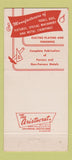 Matchbook Cover - Lincoln Tool Manufacturing Milwaukee WI 30 Strike
