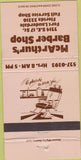 Matchbook Cover - McArthur's Barber Shop Fort Lauderdale FL 30 Strike